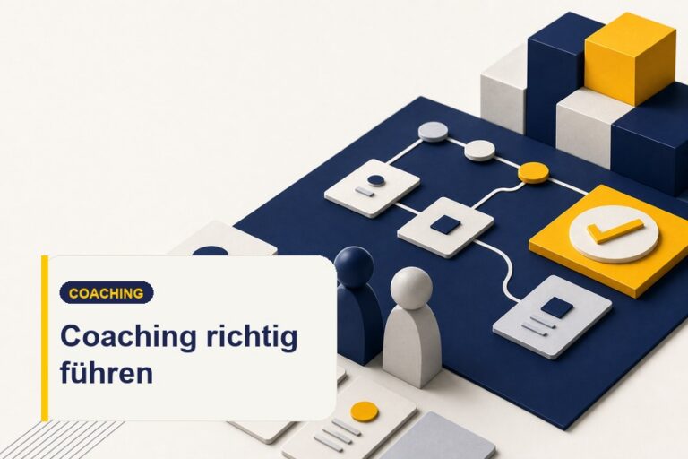 Titelbild zum Ratgeber Wie coache ich richtig mit Methoden, Strategie und Transfer als zentrale Coaching-Grundlagen.