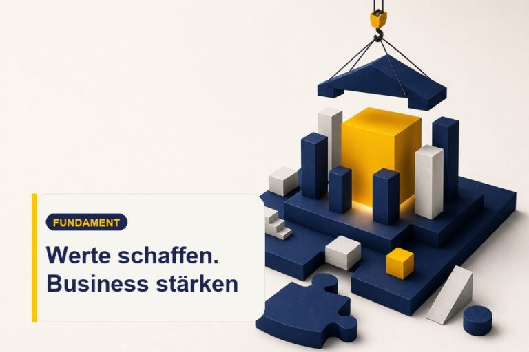 Titelbild zum Ratgeber Werte schaffen mit Fokus auf Business, Entscheidungen und Vertrauen.